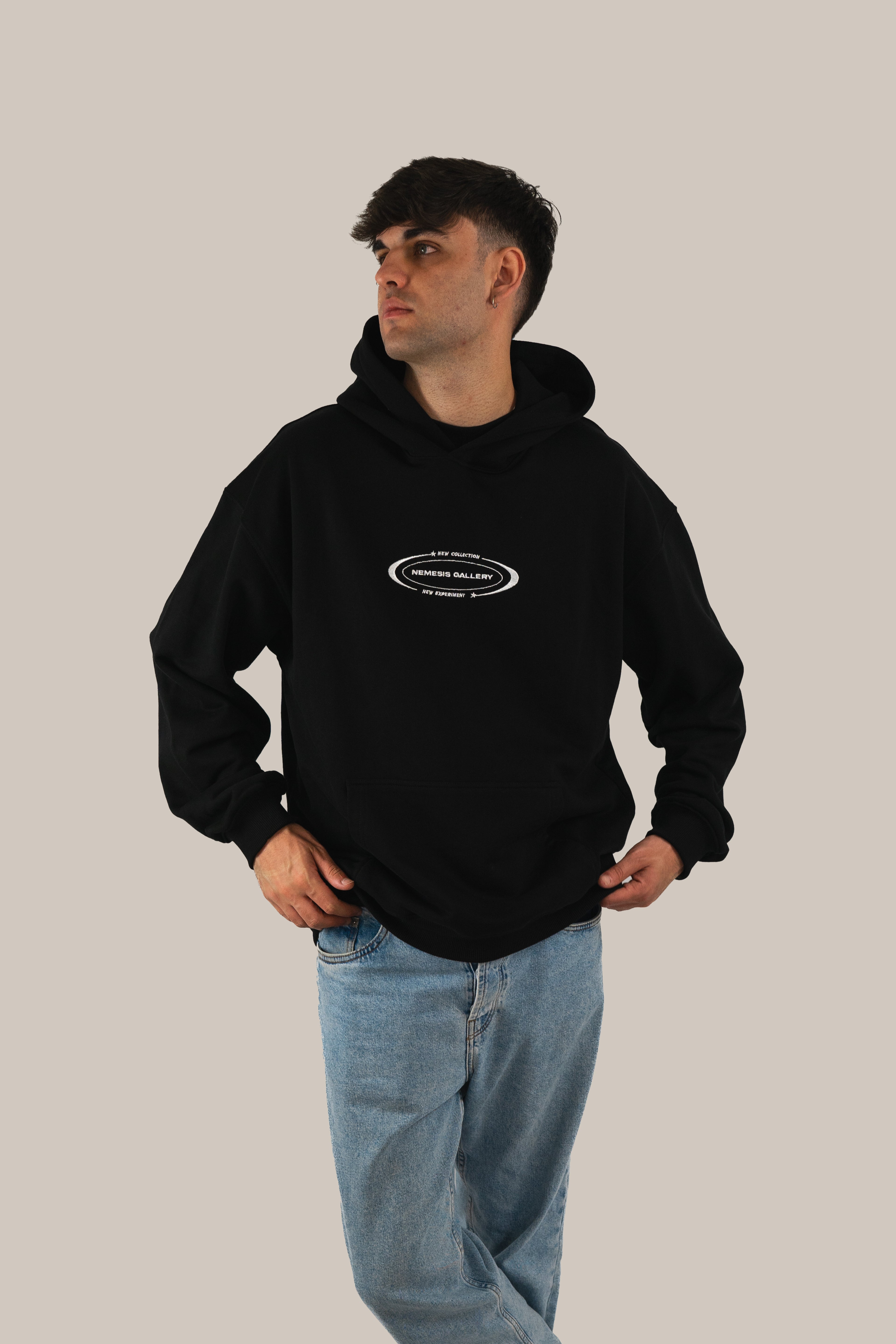 Stand Out Black Hoodie