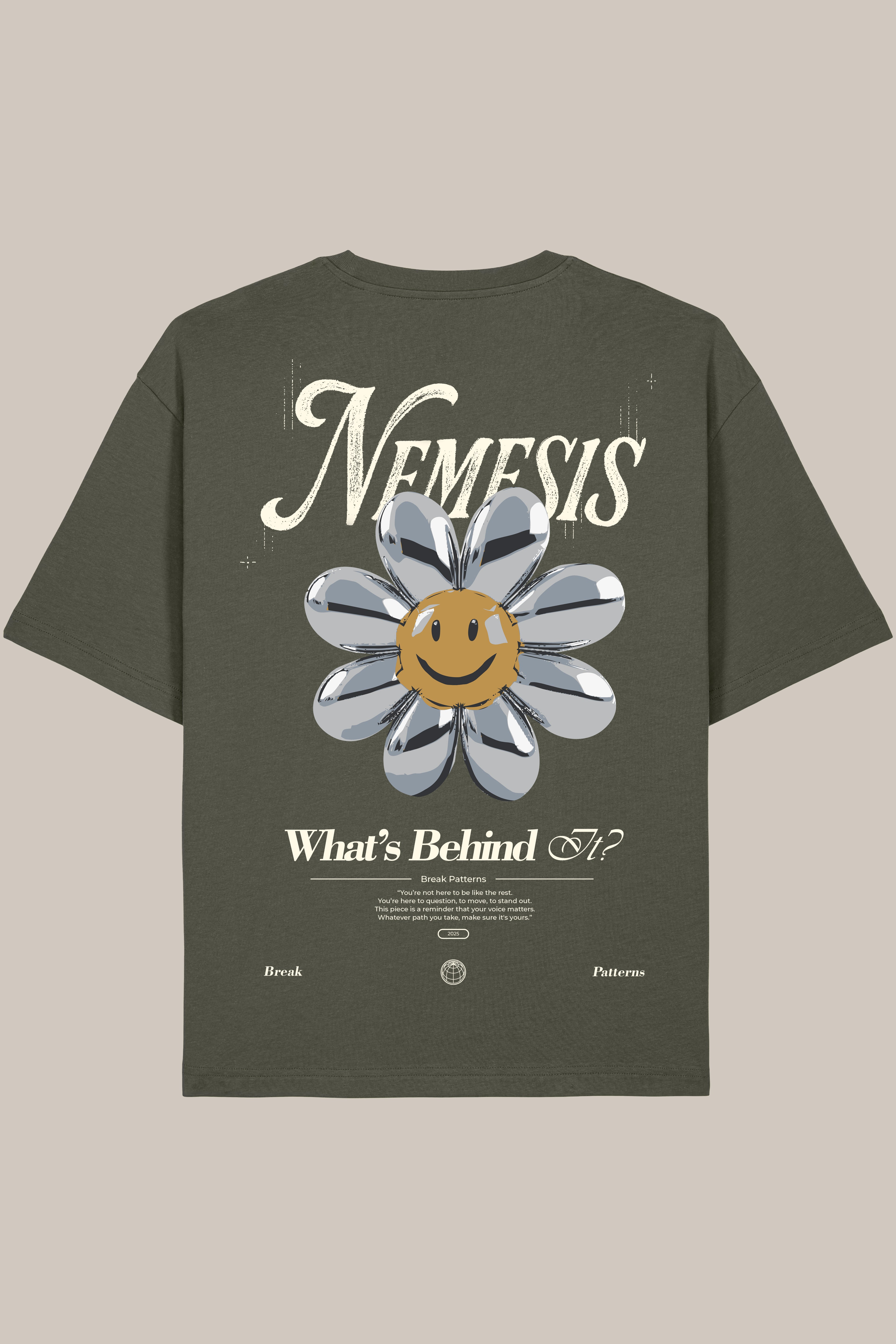 Whats Behind Khaki Shirt